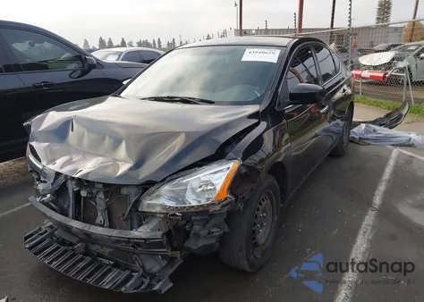 2013 Nissan Sentra Sv z USA, uszkodzony, nr VIN 3N1AB7AP2DL778038